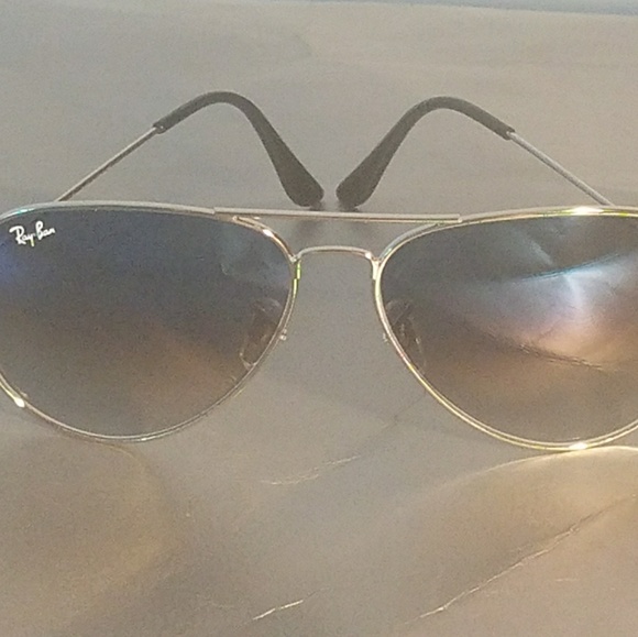 Ray Ban RB3026 Aviator Unisex Sunglasses - Picture 6 of 6